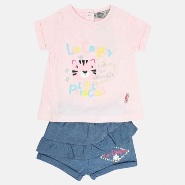 ensemble bébé fille rose lee cooper