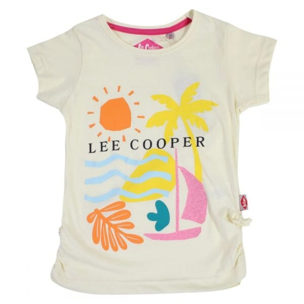 t shirt manches courtes lee cooper