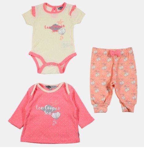 ensemble coquillage lee cooper