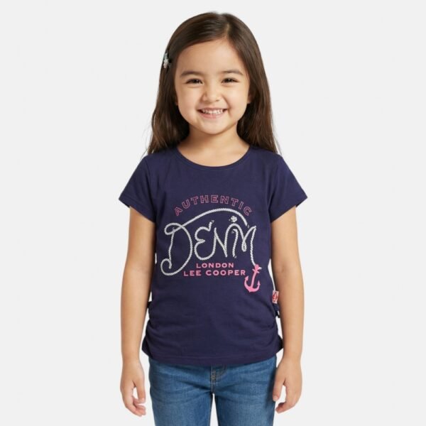 t shirt fille denim lee cooper