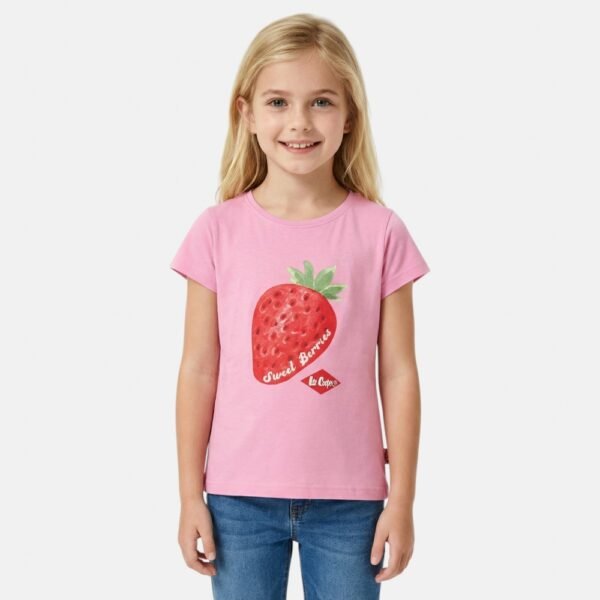 t shirt fraise lee cooper