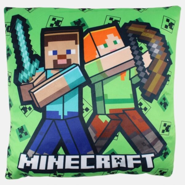 coussin minecraft