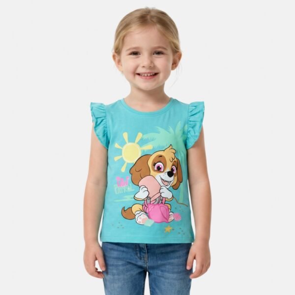 t shirt fille pat patrouille